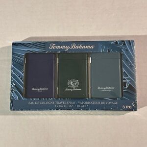 New Sealed Tommy Bahama Mens 3 Piece Cologne Set St. Barts, Martinique, Seascape